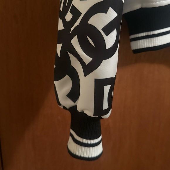 Dolce & Gabbana Pattern Logo Varsity Jacket - Picture 7 of 13